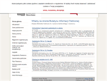 Tablet Screenshot of bip.biblioteka.sosnowiec.pl