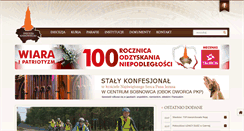Desktop Screenshot of kuria.sosnowiec.pl