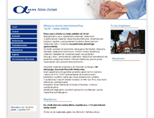 Tablet Screenshot of alfa-med.sosnowiec.pl