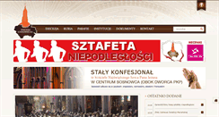 Desktop Screenshot of diecezja.sosnowiec.pl