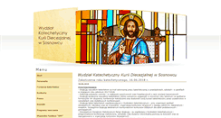 Desktop Screenshot of katecheza.sosnowiec.pl