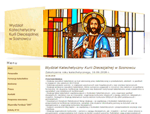 Tablet Screenshot of katecheza.sosnowiec.pl