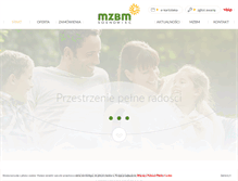 Tablet Screenshot of mzbm.sosnowiec.pl