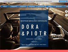 Tablet Screenshot of dora.sosnowiec.pl